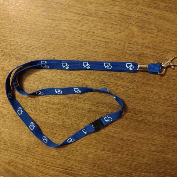 Bell Canada Bell Let's Talk Day Lanyard Safety Release Neck Lanyard - Picture 4 of 4